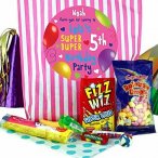 Fabulous Personalised Girls Party Bags - Pink Stripes Fabulous Personalised Girls Party Bags - Pink Stripes