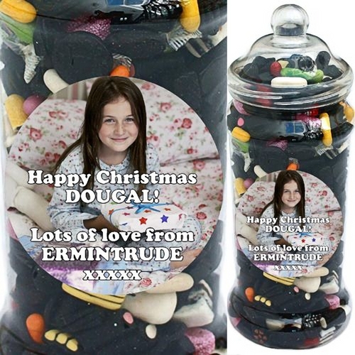 Jumbo Personalised Liquorice Selection Jar